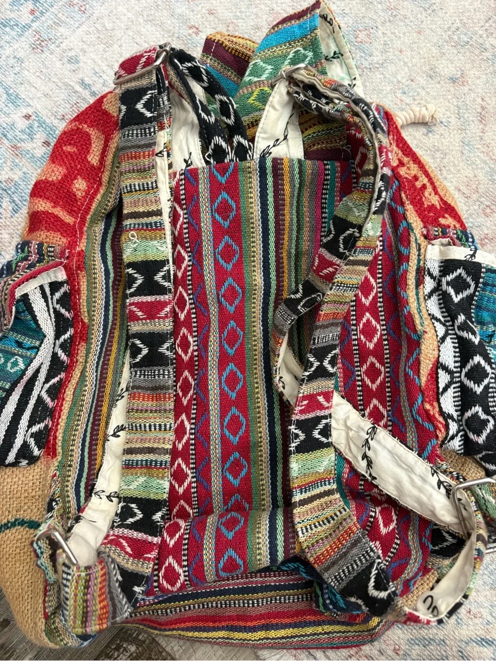 Rice Love Recycled Travel Backpack
